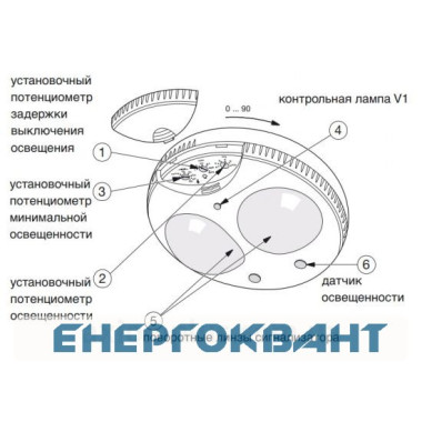 Датчик присутності Hager EE811