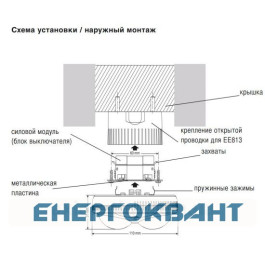 Датчик присутності Hager EE811
