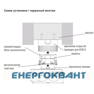 Датчик присутності Hager EE811