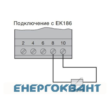 Термореле Hager EK186