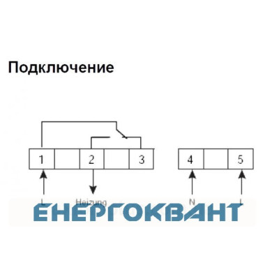 Термостат Hager EK270 Термостат Hager EK270