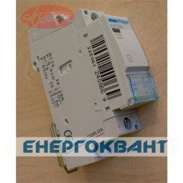 Контактор Hager 25A ESC225 (2НО, 230В) 1м