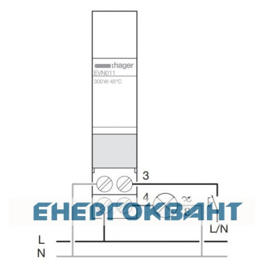 Діммер Hager EVN011