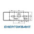 Полегшена консоль ML 100 мм DKC FC34105