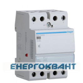Модульний контактор ESC240S (40A, 2НО, 230В) Hager