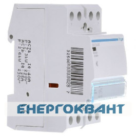 Модульний контактор ESC240S (40A, 2НО, 230В) Hager