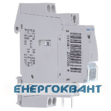 Модульний контактор ERC225 (25A, 2НО, 230В) Hager