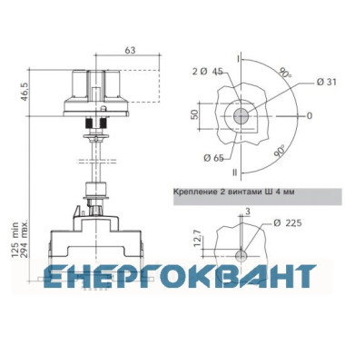 Перемикач Hager HI403R до 50мм2