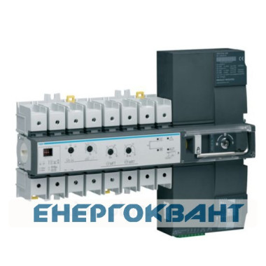 Перемикач АВР Hager HIC408A з мотопріводом