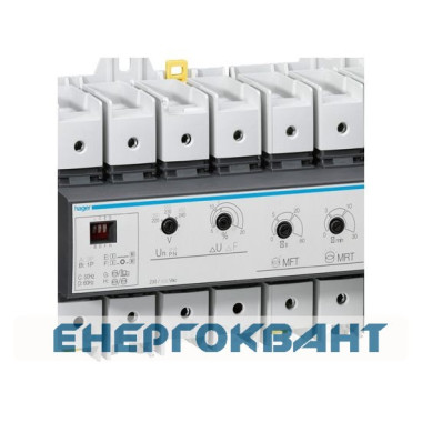 Перемикач АВР Hager HIC406A з мотопріводом