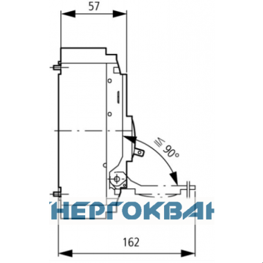 Автомат для захисту двигуна Eaton Moeller NZMN1-M100 Автомат для захисту двигуна Eaton Moeller NZMN1-M100