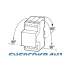 Автомат для захисту двигуна Eaton Moeller PKZM4-63