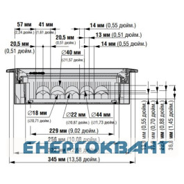 Щит Eaton Moeller KLV-24UPS-F