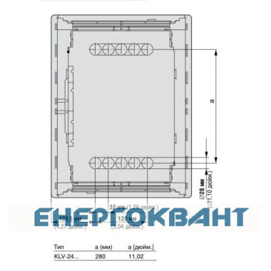 Щит Eaton Moeller KLV-24UPS-F