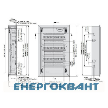 Щит Eaton Moeller KLV-36UPS-F
