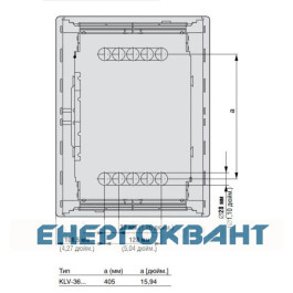 Щит Eaton Moeller KLV-36UPS-F