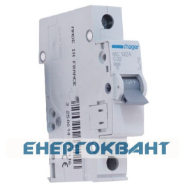 Захисний вимикач MC132A (1р, С, 32А) Hager