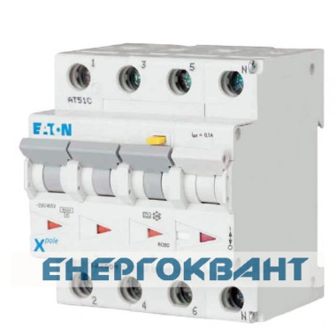 Диференціальний автоматичний вимикач Eaton (Moeller) mRB4-25 / 3N / C / 003-A Диференціальний автоматичний вимикач Eaton (Moeller) mRB4-25 / 3N / C / 003-A