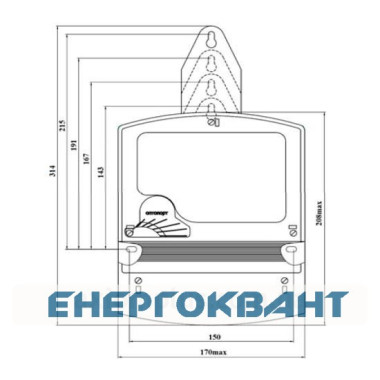 Електролічильник NIK 2303I АРТ2Т 1600 ME (5-10A, + GSM)