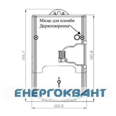 Лічильник електроенергії NIK 2104-02.40РТМВ (нова назва AP2TB.1802.M.11)