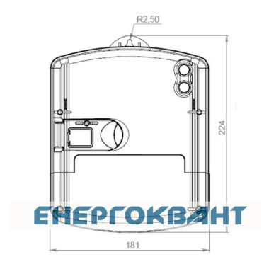 Електролічильник NIK 2303L АРК1Т 1080 ME (5-10А, + PLC)