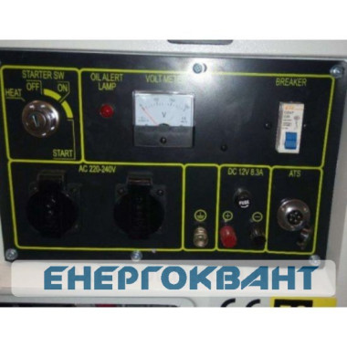 Генератор електроенергії 5 кВт, NIK, DG5000