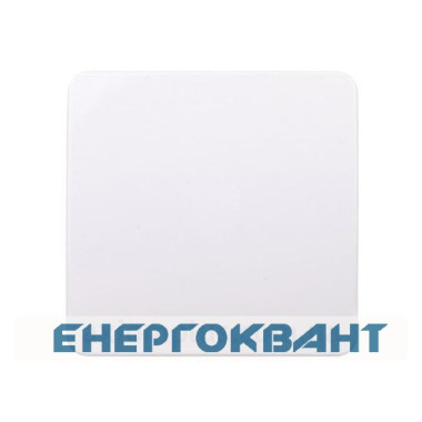 Кнопка 1-клавішного вимикача, біла, Hager, Polo.Optima