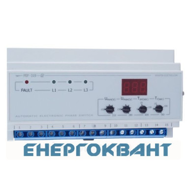 Автоматичний перемикач фаз ПЕФ-319 32А