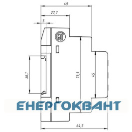 Автоматичний перемикач фаз ПЕФ-320 16А