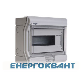 Щит накладної Vector VE110D на 10 модулів Hager