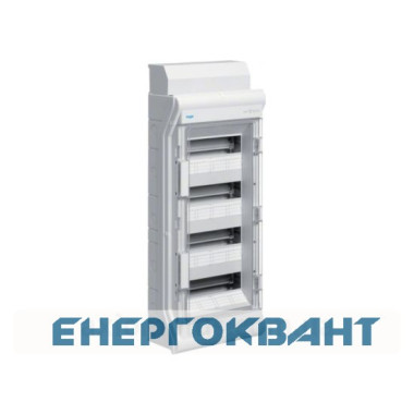 Щит накладної Vector VE412DN на 48 (56) модулів 4-рядний Hager
