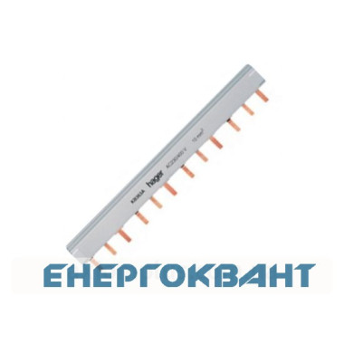 Шина гребенчатая Hager KB363A 3P на 12 модулів