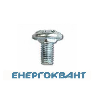 Гвинт з хрестоподібним шліцом М6х10