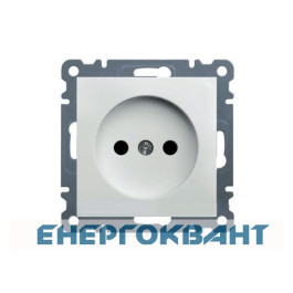 Розетка без з / к WL1010 Lumina-2, біла, Hager