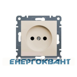 Розетка без з / к WL1011 Lumina-2, кремова, Hager