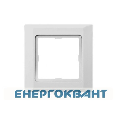 Рамка одинарна біла OPTIMA Рамка одинарна біла OPTIMA