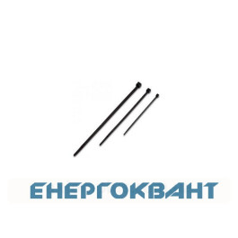 Стандартний поліамідний хомут DKC6.6. 4,8х360мм (100 шт) Чорний