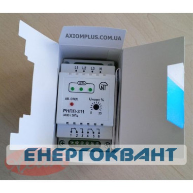 Реле контролю фаз РНПП-311, Новатек-Електро