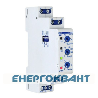 Реле контролю фаз Новатек-Електро РНПП-312