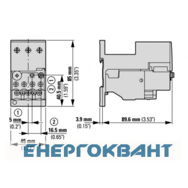 Теплове реле Eaton Moeller ZB32-24