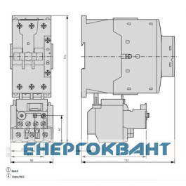 Теплове реле Eaton Moeller ZB65-40