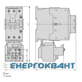 Теплове реле Eaton Moeller ZB65-57