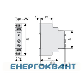 Реле часу Eaton Moeller ZRER / W