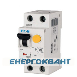 Диф автомат Eaton (Moeller) PFL6-10 / 1N / B / 003