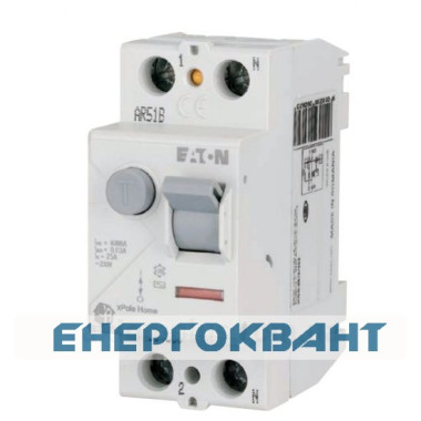 Пристрій захисного відключення Eaton HNC-63/2/003