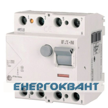 Пристрій захисного відключення (Moeller) Eaton HNC-25/4/003 Пристрій захисного відключення (Moeller) Eaton HNC-25/4/003