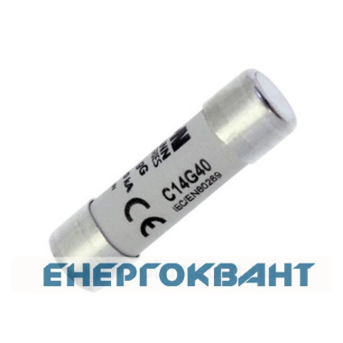 Запобіжник Eaton Moeller Cylindrical fuse 14x51 40A GG 500V AC