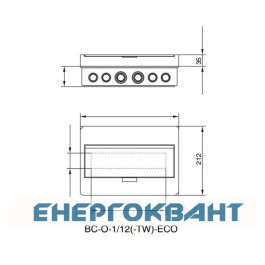 Щит Eaton Moeller BC-O-1/12-ECO