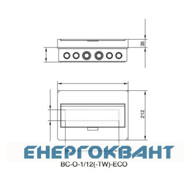 Щит Eaton Moeller BC-O-1/12-ECO Щит Eaton Moeller BC-O-1/12-ECO
