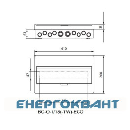 Щит Eaton Moeller BC-O-1/18-ECO